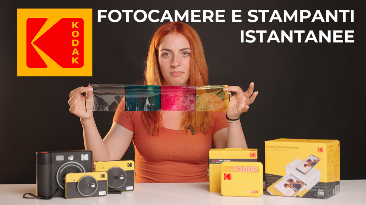 KODAK: Presentazioni delle fotocamere e stampanti istantanee con tecnologia 4Pass