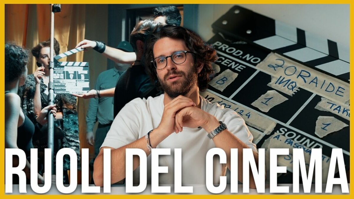 Tutti i principali RUOLI su un SET CINEMATOGRAFICO