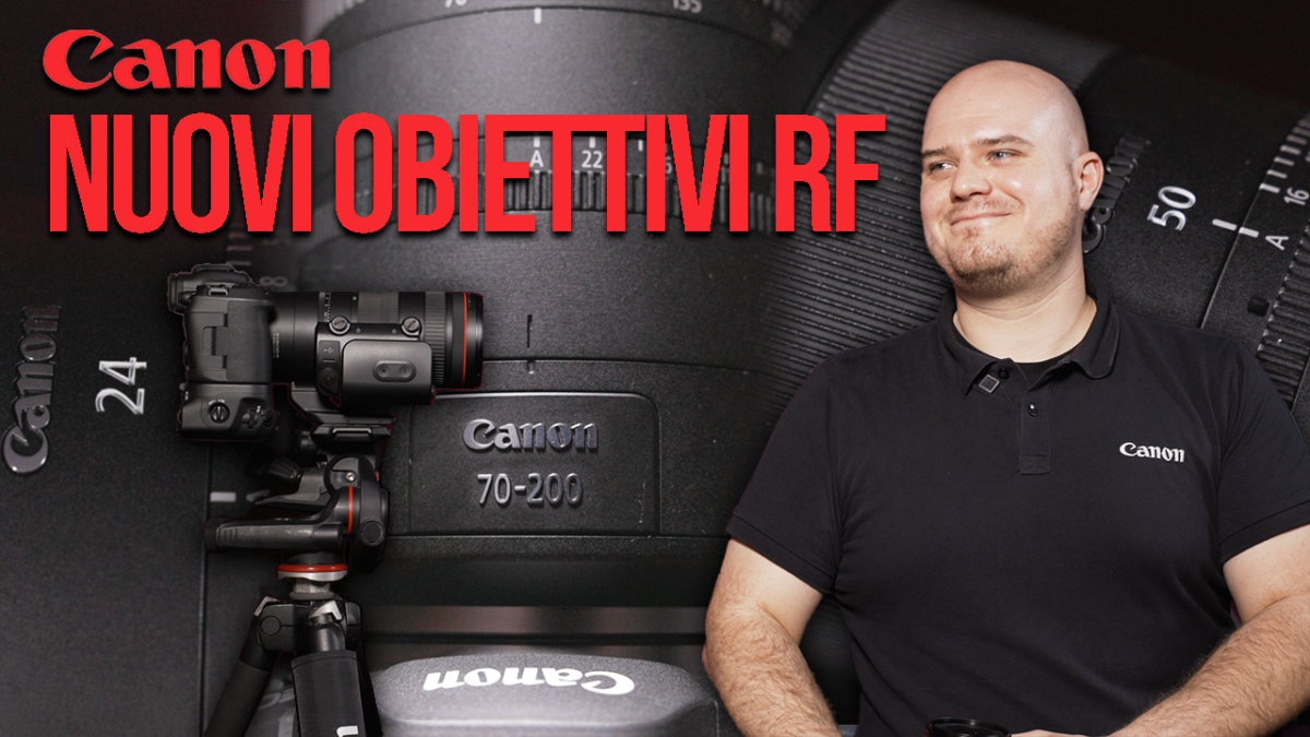 NOVITÀ: Ti presentiamo i nuovi obiettivi RF di Canon!