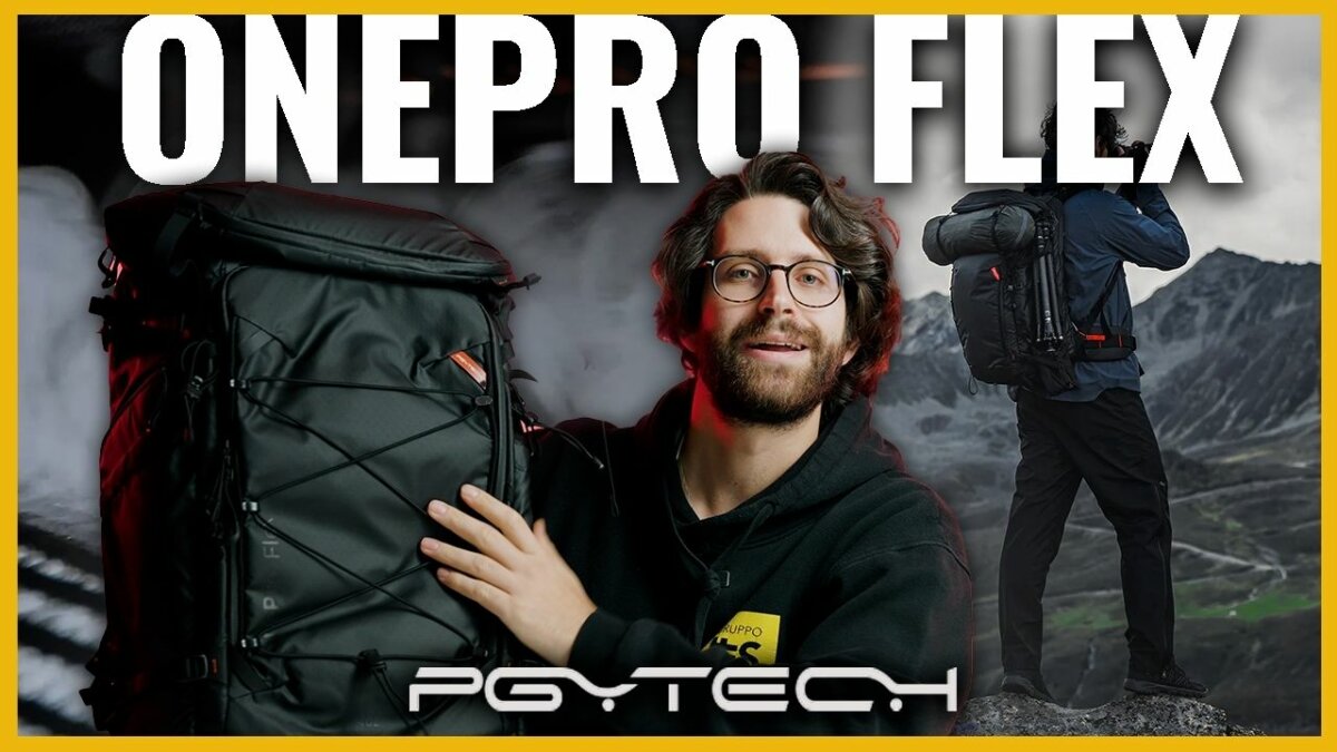 Pgytech OnePro Flex: Ti presentiamo lo ZAINO FOTOGRAFICO da montagna e hiking